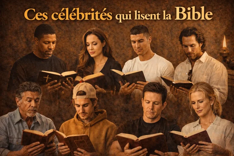 Célébrites qui lisent la Bible